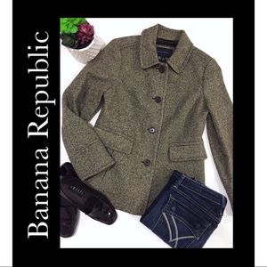 Banana Republic Women’s M Wool Blazer Jacket